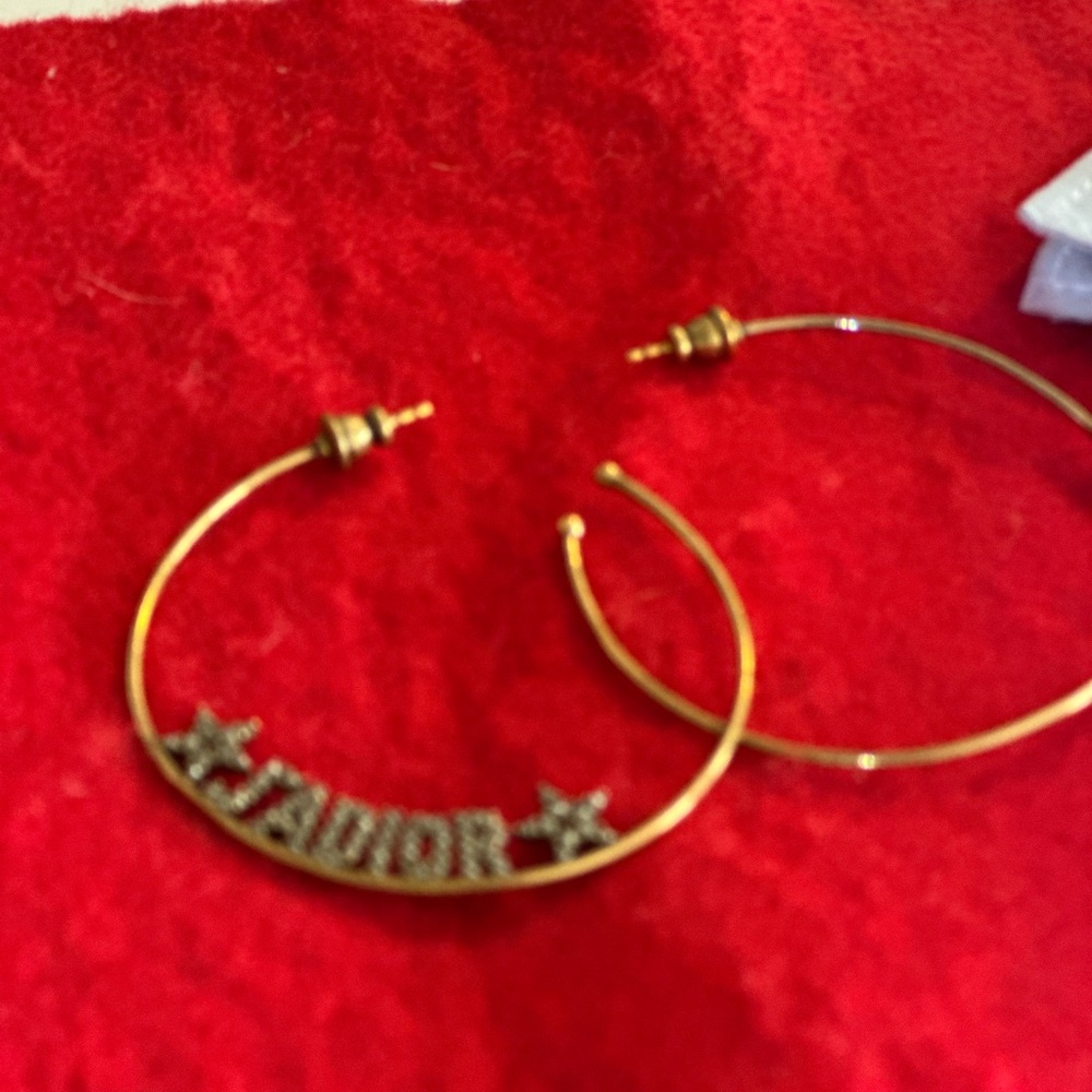 Authentic Dior earrings